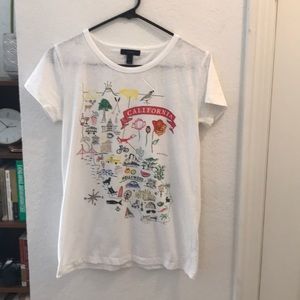 J.Crew California Tee size Medium